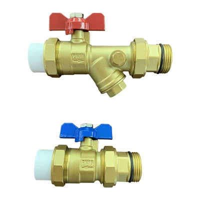 Supapă cu bilă pentru încălzire prin pardoseală sau supapă cu manșon